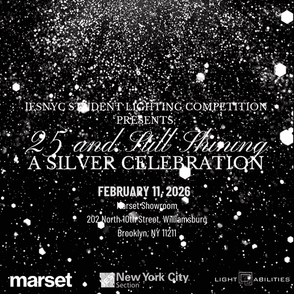 Marset IESNY Student Lighting Competition